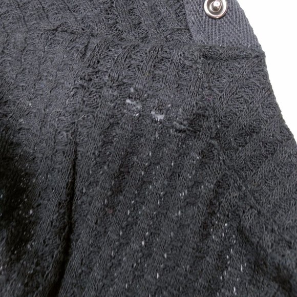 NWT Torrid black snap front waffle knit dress plus size 1X - Picture 9 of 10